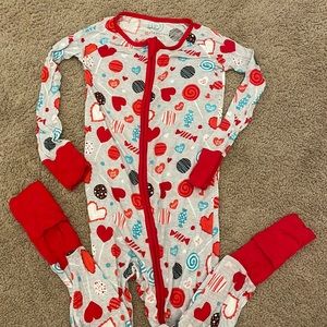 Little Sleepies Valentines Day Zippy